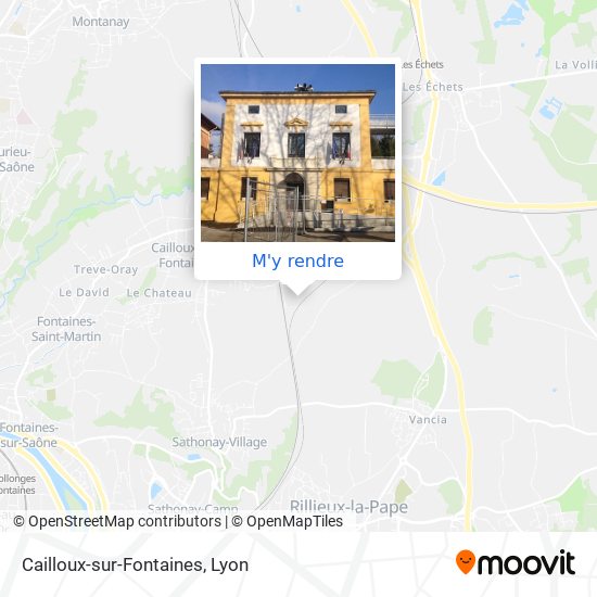 Cailloux-sur-Fontaines plan