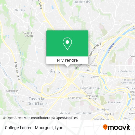 College Laurent Mourguet plan