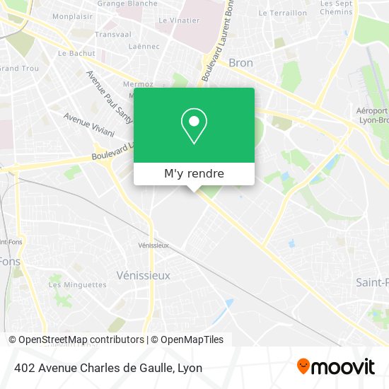 402 Avenue Charles de Gaulle plan