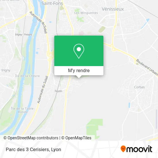 Parc des 3 Cerisiers plan