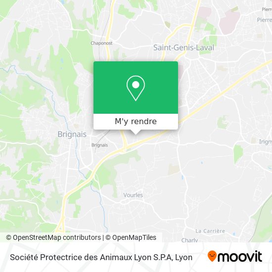 Société Protectrice des Animaux Lyon S.P.A plan