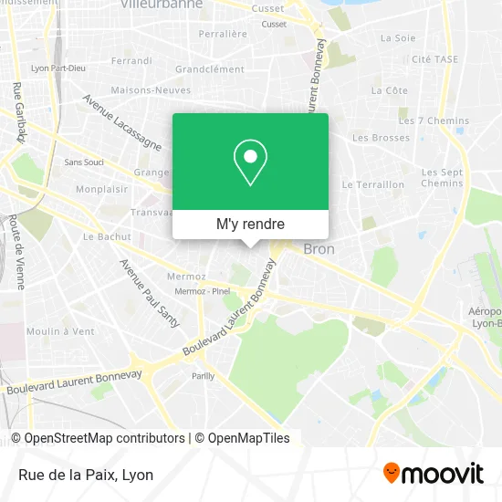 Rue de la Paix plan