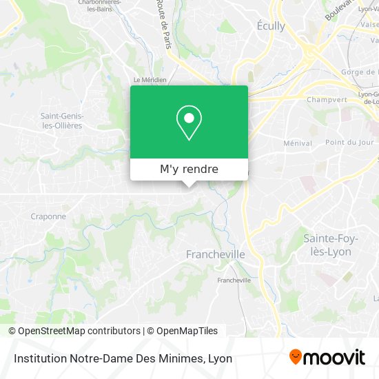 Institution Notre-Dame Des Minimes plan