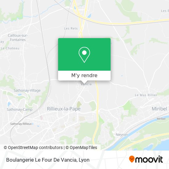 Boulangerie Le Four De Vancia plan