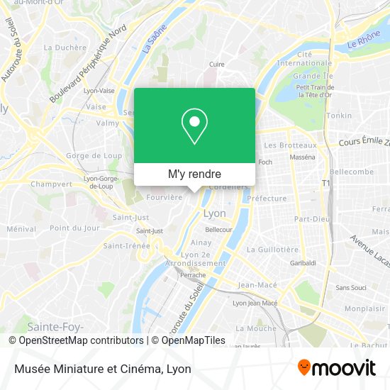 Musée Miniature et Cinéma plan