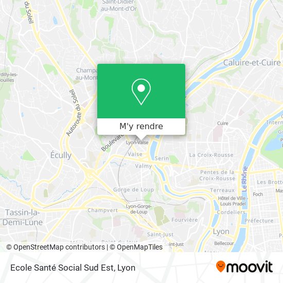 Ecole Santé Social Sud Est plan