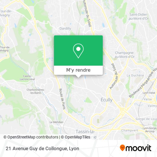 21 Avenue Guy de Collongue plan