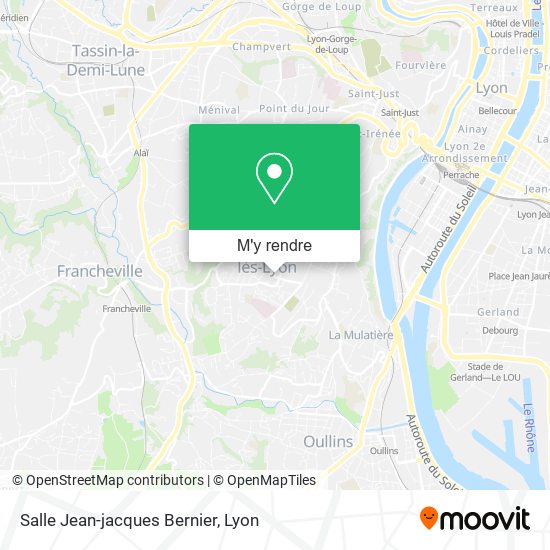 Salle Jean-jacques Bernier plan