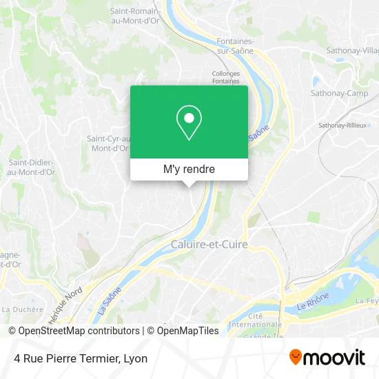 4 Rue Pierre Termier plan