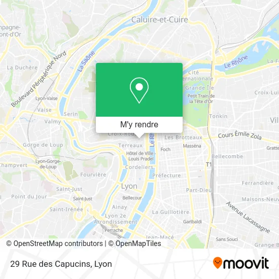 29 Rue des Capucins plan