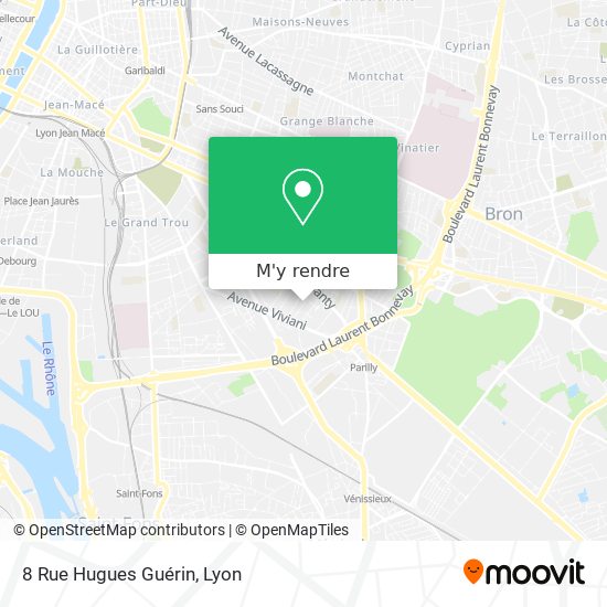 8 Rue Hugues Guérin plan