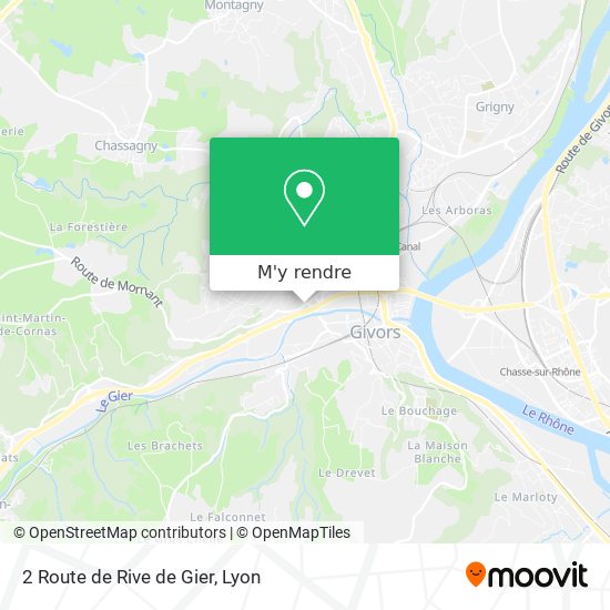 2 Route de Rive de Gier plan