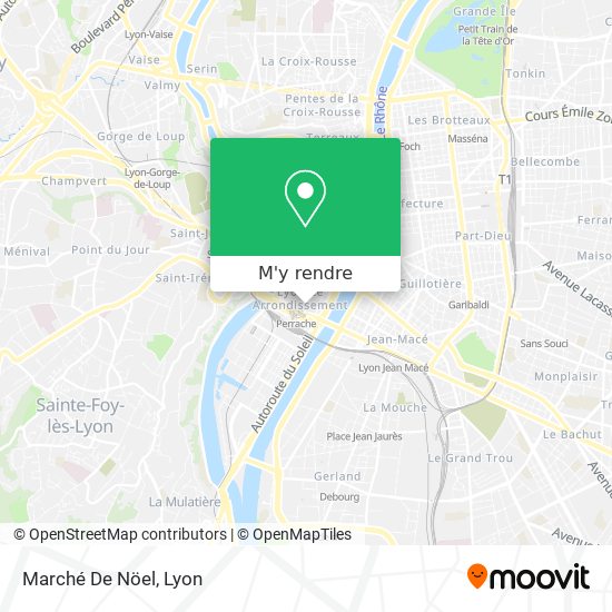 Marché De Nöel plan