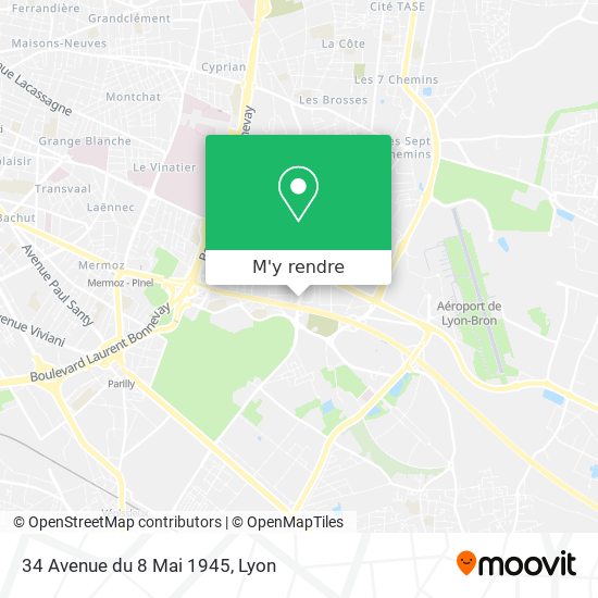34 Avenue du 8 Mai 1945 plan
