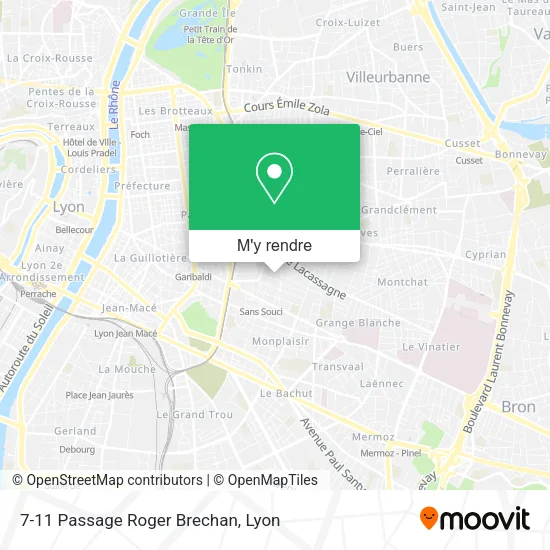 7-11 Passage Roger Brechan plan