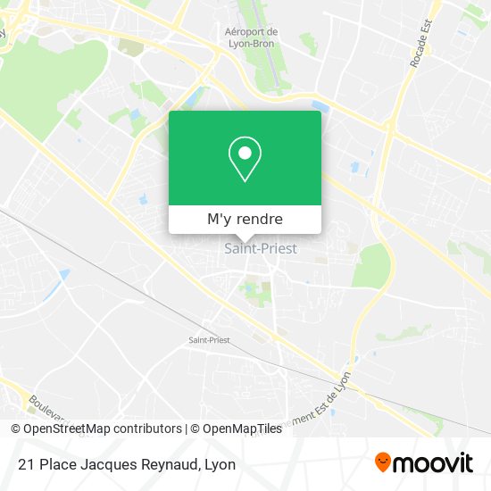 21 Place Jacques Reynaud plan