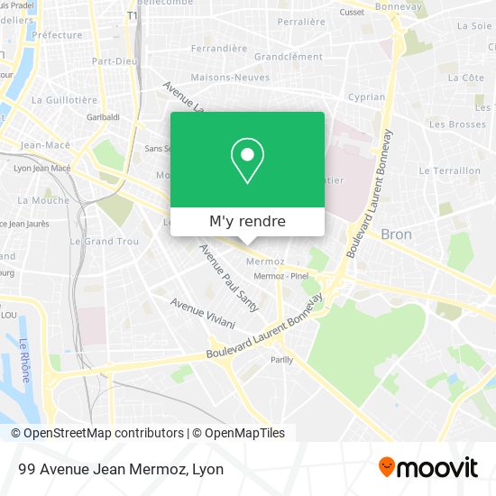 99 Avenue Jean Mermoz plan