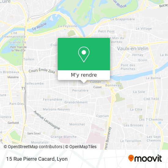 15 Rue Pierre Cacard plan