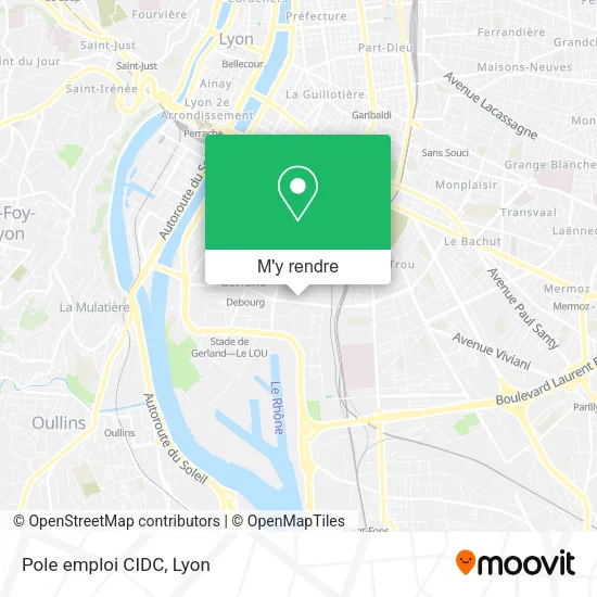 Pole emploi CIDC plan