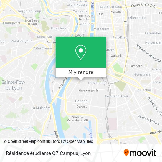 Résidence étudiante Q7 Campus plan