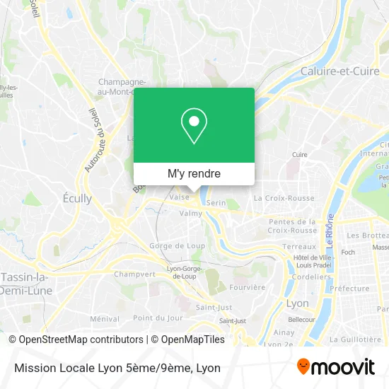 Mission Locale Lyon 5ème/9ème plan
