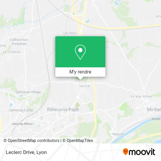 Leclerc Drive plan