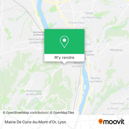 Mairie De Curis-Au-Mont-d'Or plan