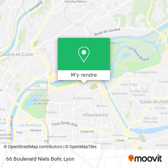 66 Boulevard Niels Bohr plan