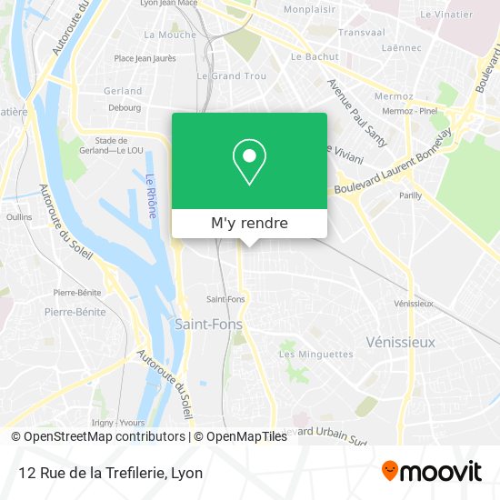 12 Rue de la Trefilerie plan