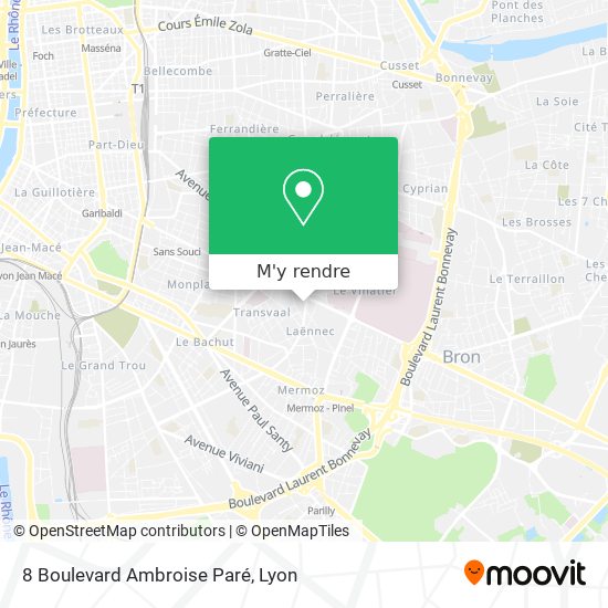 8 Boulevard Ambroise Paré plan