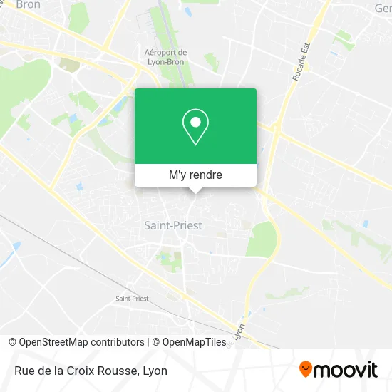 Rue de la Croix Rousse plan