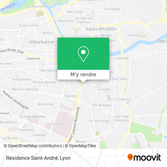 Résidence Saint-André plan