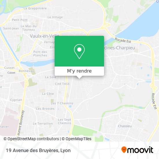 19 Avenue des Bruyères plan