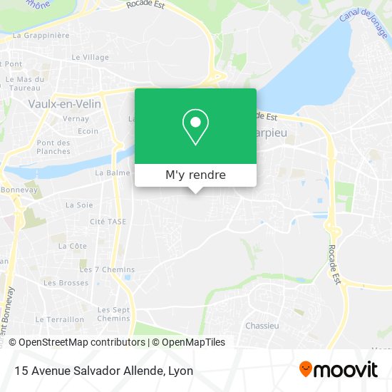 15 Avenue Salvador Allende plan