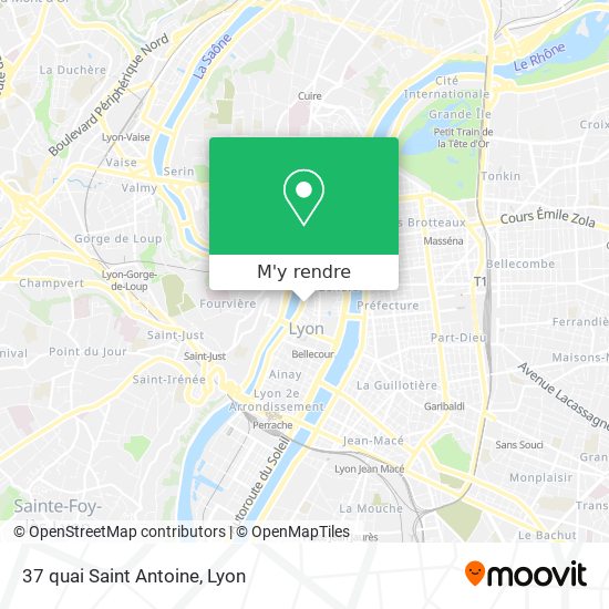 37 quai Saint Antoine plan