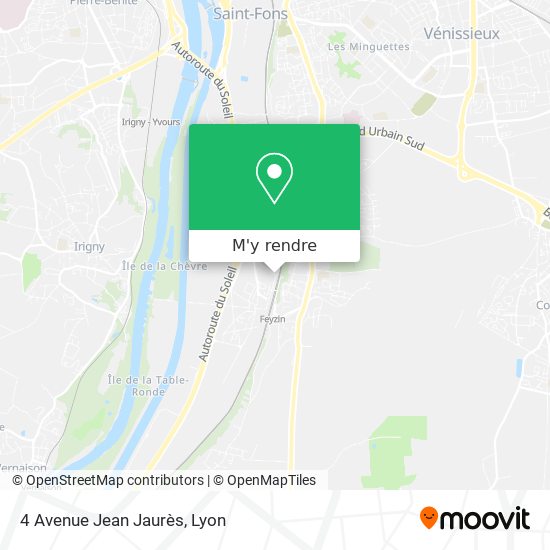 4 Avenue Jean Jaurès plan