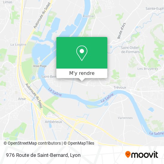 976 Route de Saint-Bernard plan