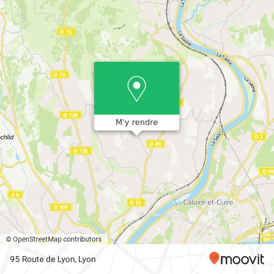 95 Route de Lyon plan