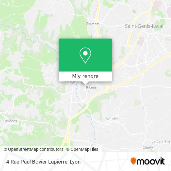 4 Rue Paul Bovier Lapierre plan