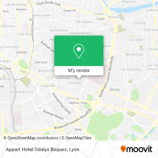 Appart Hotel Odalys Bioparc plan
