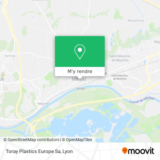 Toray Plastics Europe Sa plan