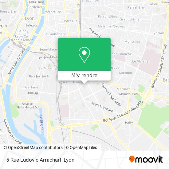 5 Rue Ludovic Arrachart plan