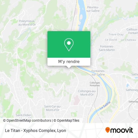 Le Titan - Xyphos Complex plan