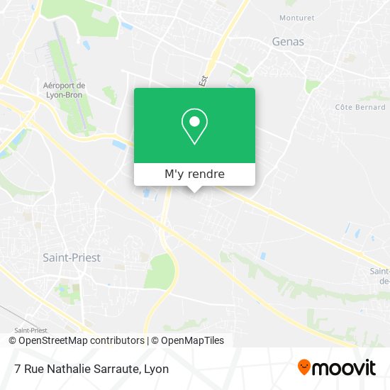 7 Rue Nathalie Sarraute plan