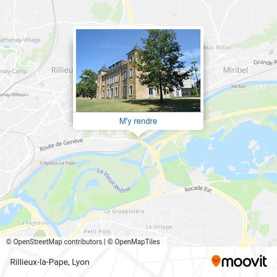 Rillieux-la-Pape plan