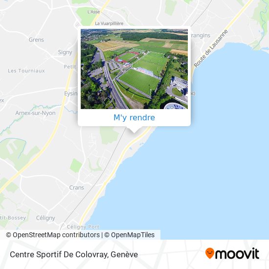 Centre Sportif De Colovray plan