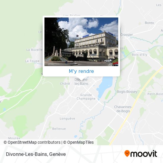 Divonne-Les-Bains plan
