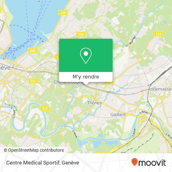 Centre Medical Sportif plan