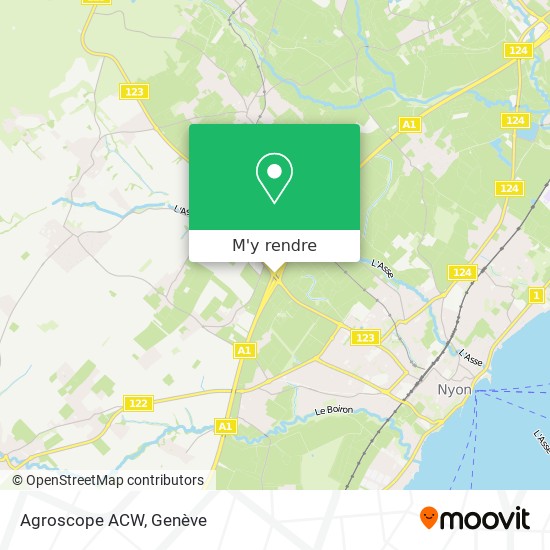 Agroscope ACW plan