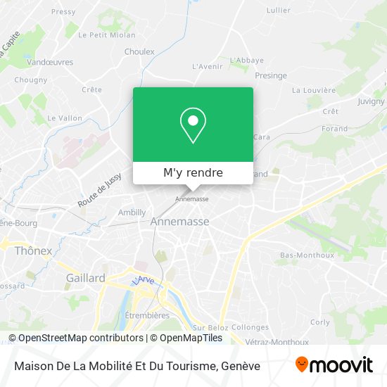 Maison De La Mobilité Et Du Tourisme plan